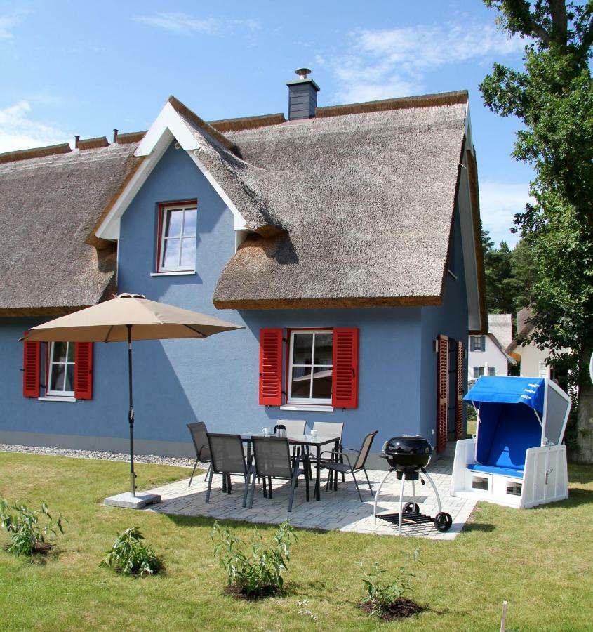 Strandhaus Lucky, Sauna, Garten, Kamin, Strandnah Glowe Buitenkant foto